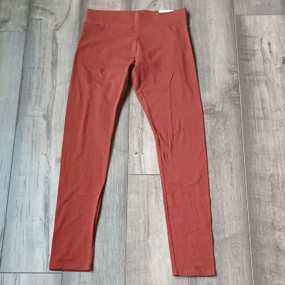 Vanity Rust Red Leggings